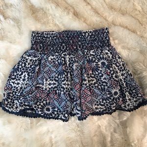 Aeropostale super stretchy bohemian flowy shorts