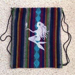 Mermaid Drawstring Backpack