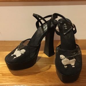 Jadd Poodle Platform Heels