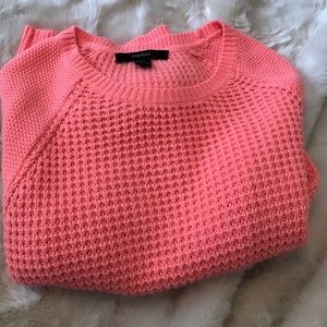 Forever 21 vibrant pink sweater