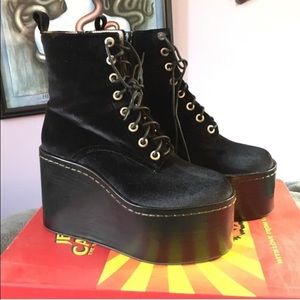 Jeffrey Campbell COMMANDO Boots Platform Boots