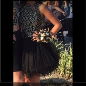 Black homecoming dress
