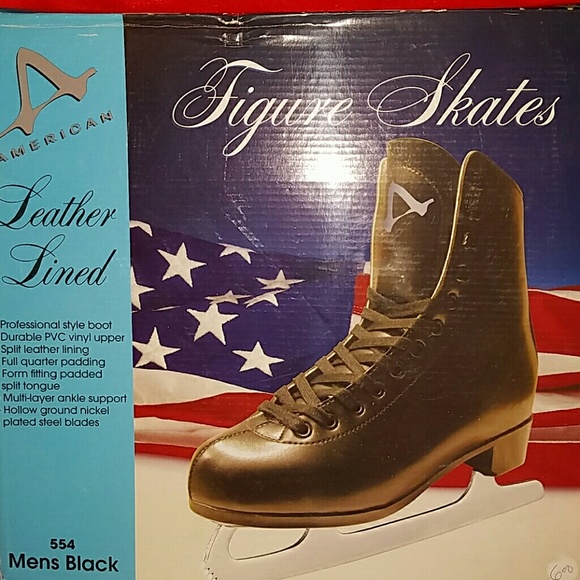 BRAND NEW AMERICAN MEN FIGURE SKATES