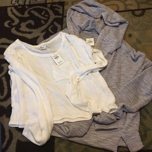Hollister crop sweaters