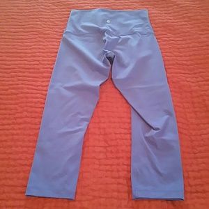 Lululemon workout crop yoga leggings