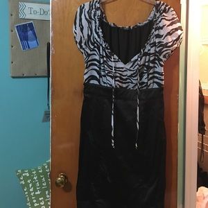 Black & White XOXO dress FINAL PRICE