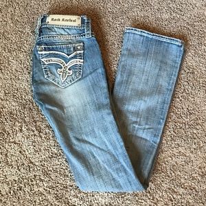 Rock Revival Taylor Slim Bootcut Jeans Like New