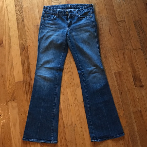 7 for All Mankind A Pocket Flip Flip jeans size 27