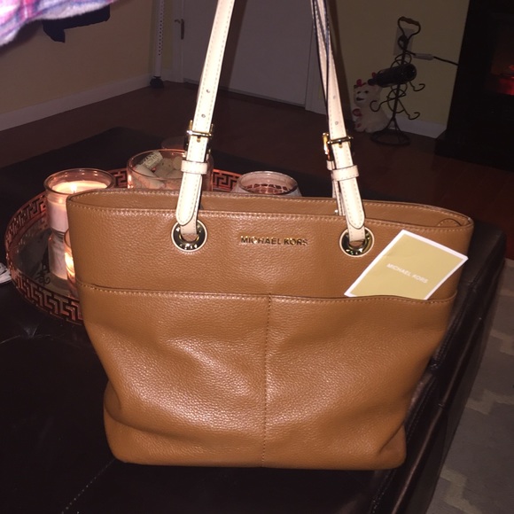 Michael Kors brown leather purse
