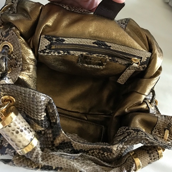Michael Kors authentic python skin purse. - Picture 3 of 4