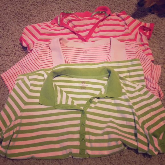 Bundle of women's 1x (16-18w) shirts