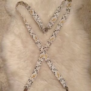music note suspenders!
