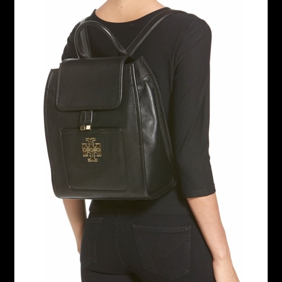 ๐๐๐๐๐๐ Tory Burch BRITTEN BACKPACK - Picture 2 of 15