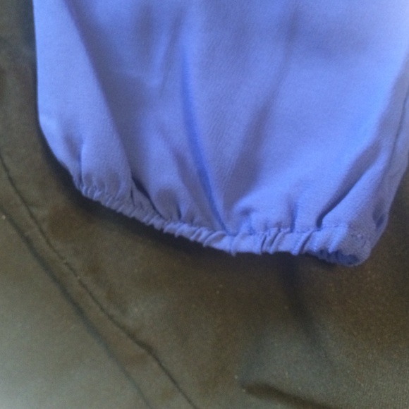 Blue Sheer polyester shirt - Picture 4 of 4