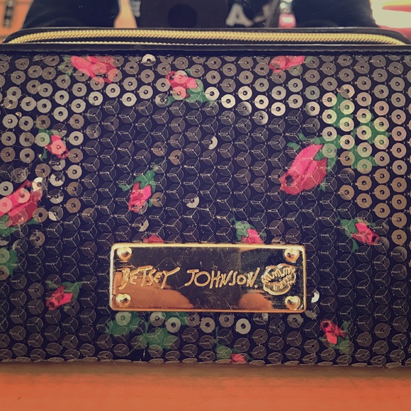 Black Betsey Johnson Wallet