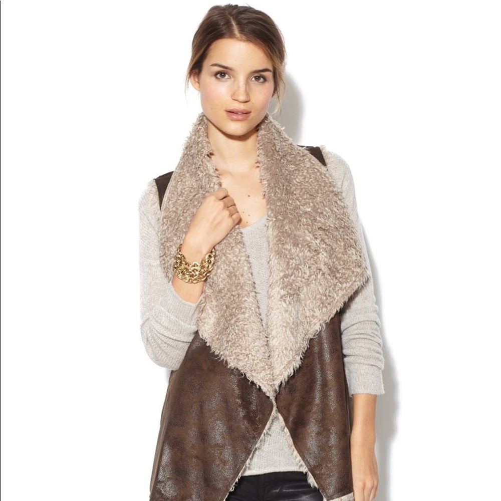Velvet Suede Leather Vest
