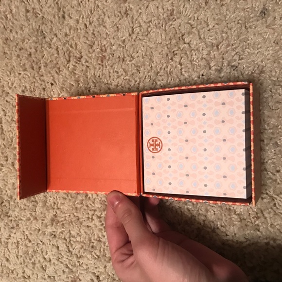 Tory Burch sticky notes