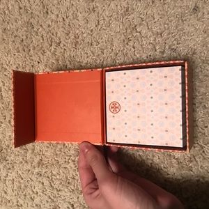 Tory Burch sticky notes