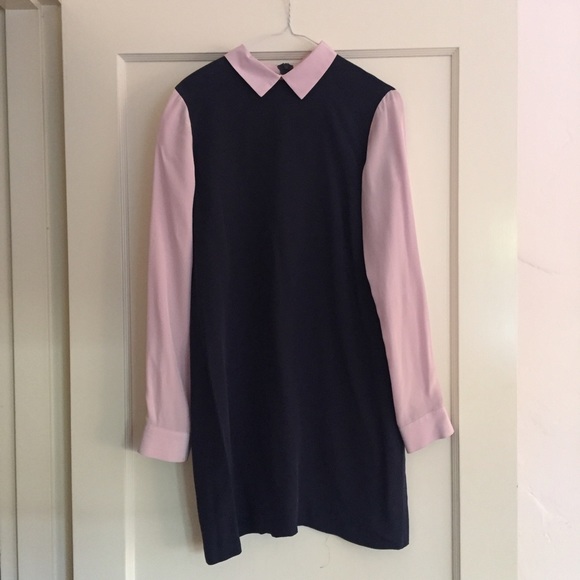 club monaco peter pan collar dress