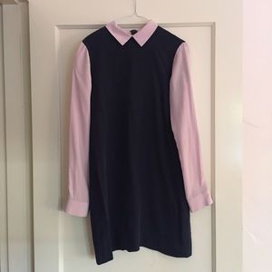 club monaco peter pan collar dress