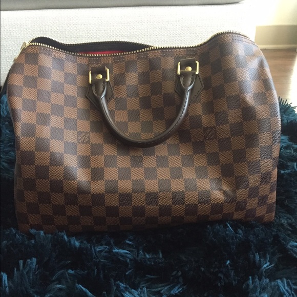 100% Authentic Louis Vuitton Speedy 35