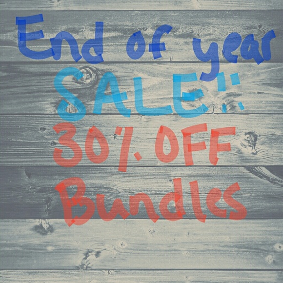 EXTENDED until 1/3/17- END OF YEAR SALE
