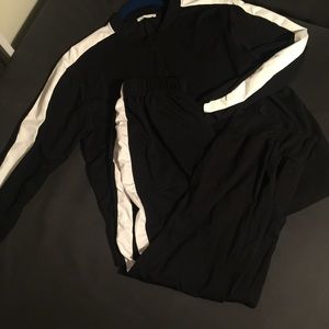 Zara sport set with stripe sides