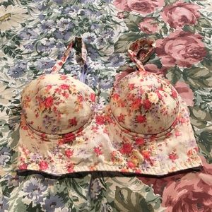 Floral print Bralette