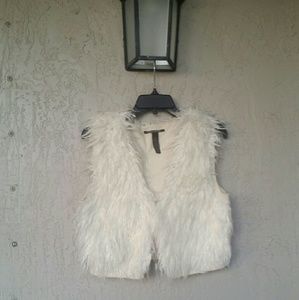 Lucky Brand Faux Fur Vest