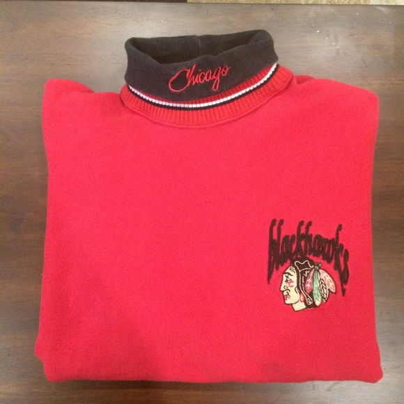 Other - Vintage Chicago Blackhawks Turtleneck