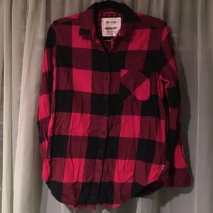 Woman's Flannel red and black