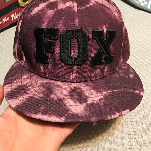 Fox tie dye hat