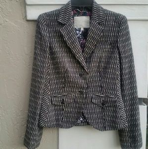 Tweed and Flower Blazer