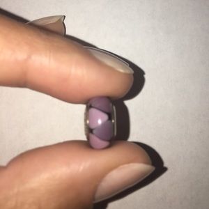 ***SOLD***Genuine Glass Pandora Charm - Purple