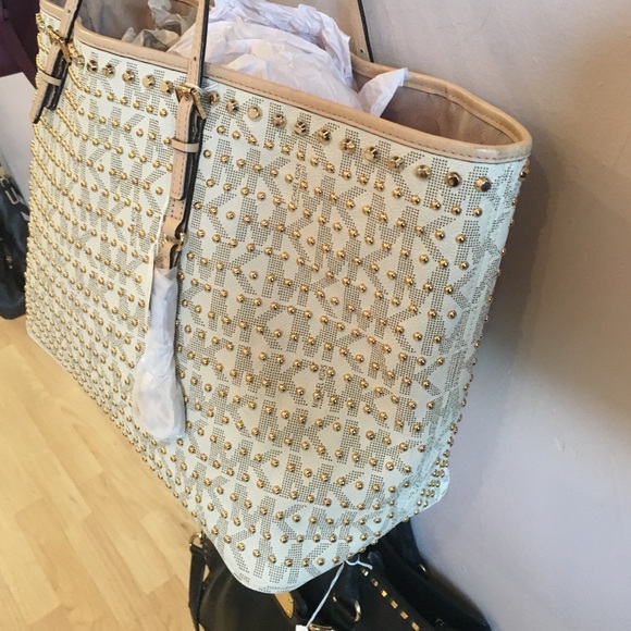 Large studded Michael kors tote - Picture 4 of 4