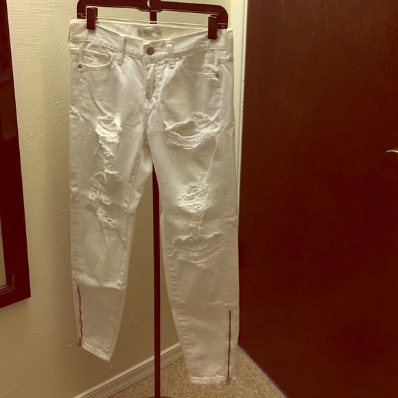 White jeans