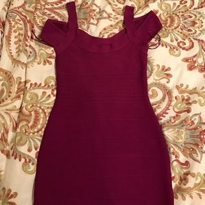 Magenta Guess bodycon dress