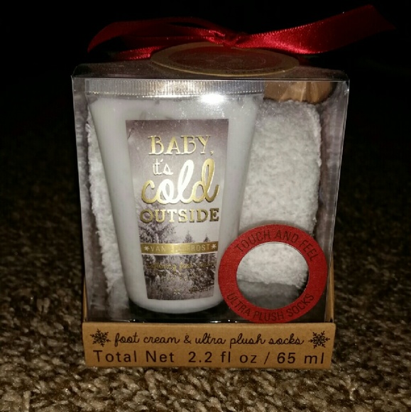 Brand new! Lotion and socks