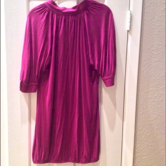 💥WKND SALE💥Pink 3/4 sleeve Dress - Picture 2 of 4