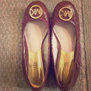 Michael Kors Quilted Flats