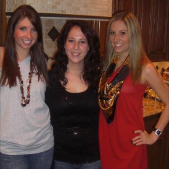 Red Cowl-Neck Dress- Impeccable Pig - Picture 2 of 4