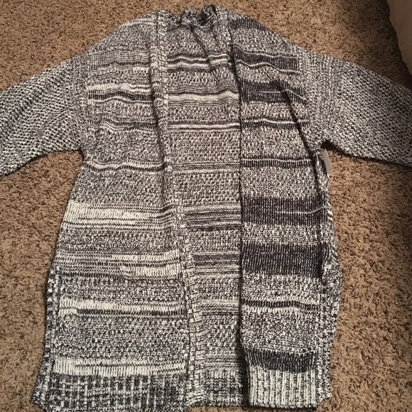 Black and white Charlotte Russe sweater