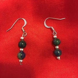 Genuine lapis lazuli earrings