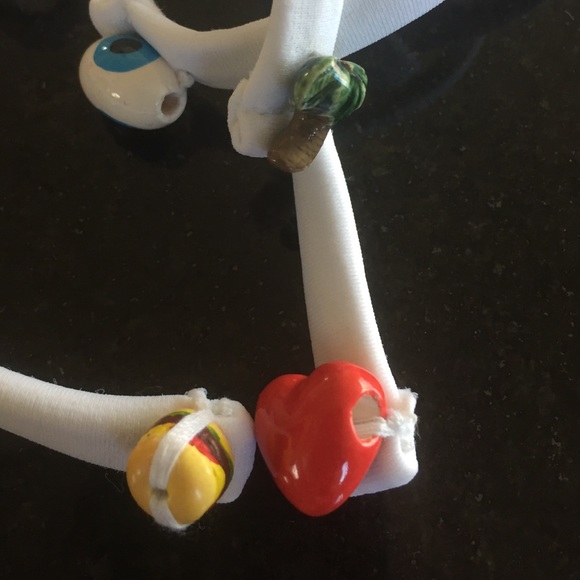 Lolli Yummies sunshine yellow dot reversible top - Picture 4 of 5