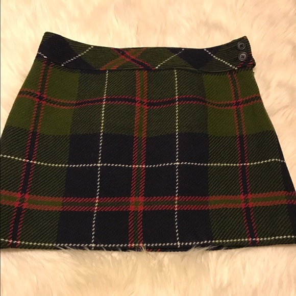 Wool skirt