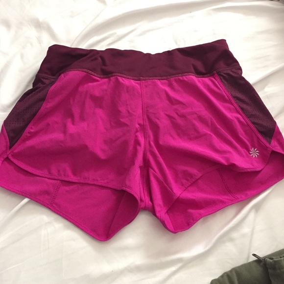 Athleta running shorts