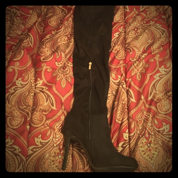 Anne Michelle Stiletto Thigh High Heel Boots