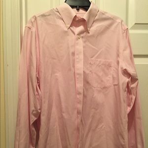 Striped Men's button down shirt