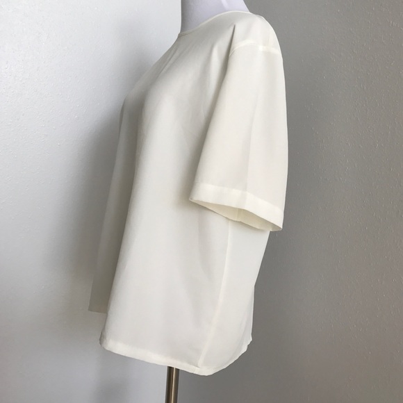 EUC Karen Scott white blouse - Picture 2 of 4