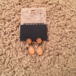 Pink and gold Old Navy Drop earrings